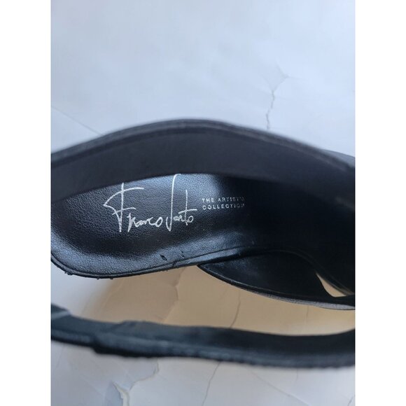 Franco Sarto Zip Wedge Heels for Women size 7 Office Wear Date Night Wedding - Picture 5 of 9